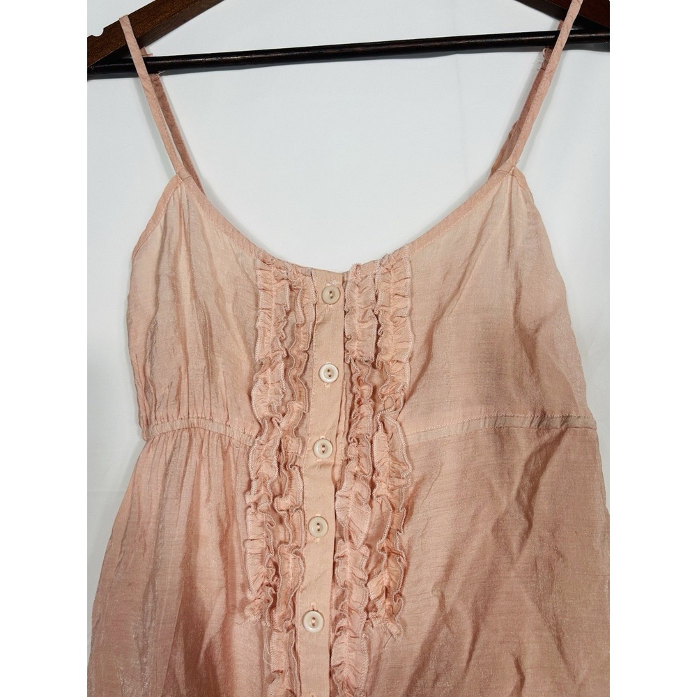 Vintage Wet Seal Womens Y2K Babydoll Top Size XL Preppy Coquette Feminine Ruffle - Picture 9 of 14